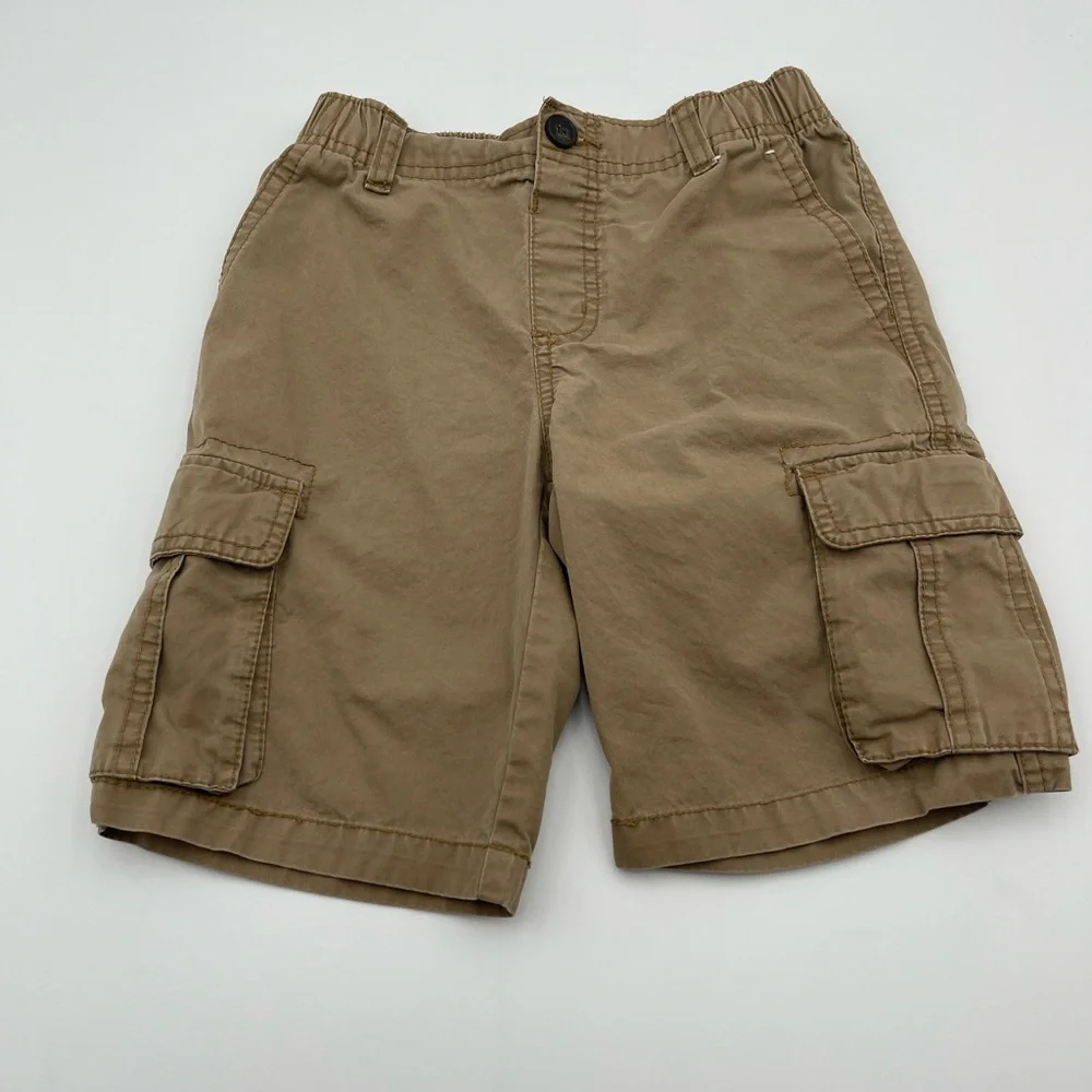 Gymboree Boys Brown Cargo Shorts Size 7